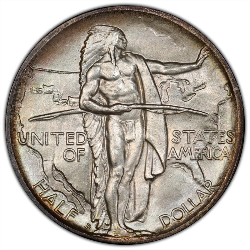 1938-D Oregon 50C PCGS MS 67 CAC