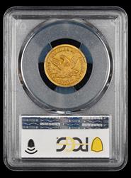 1849-D $5 Gold PCGS VF-20