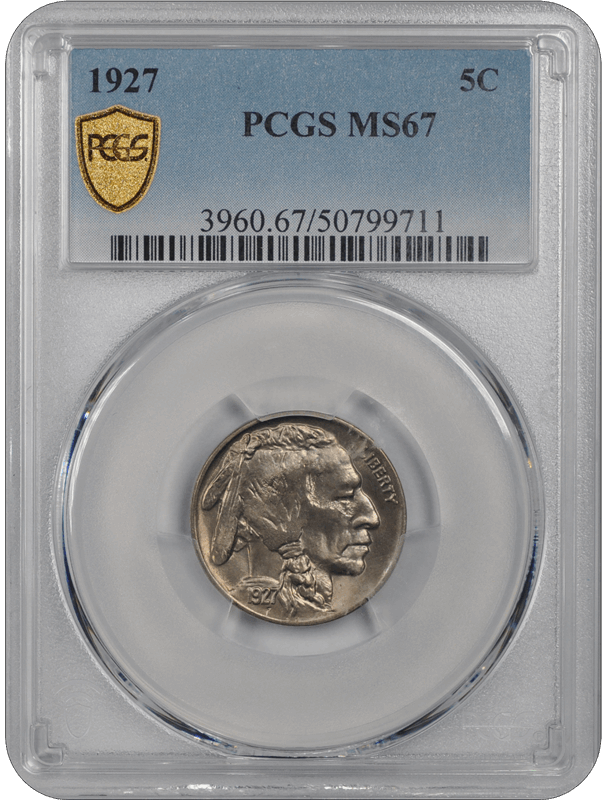 1927 PCGS 5C Buffalo MS67