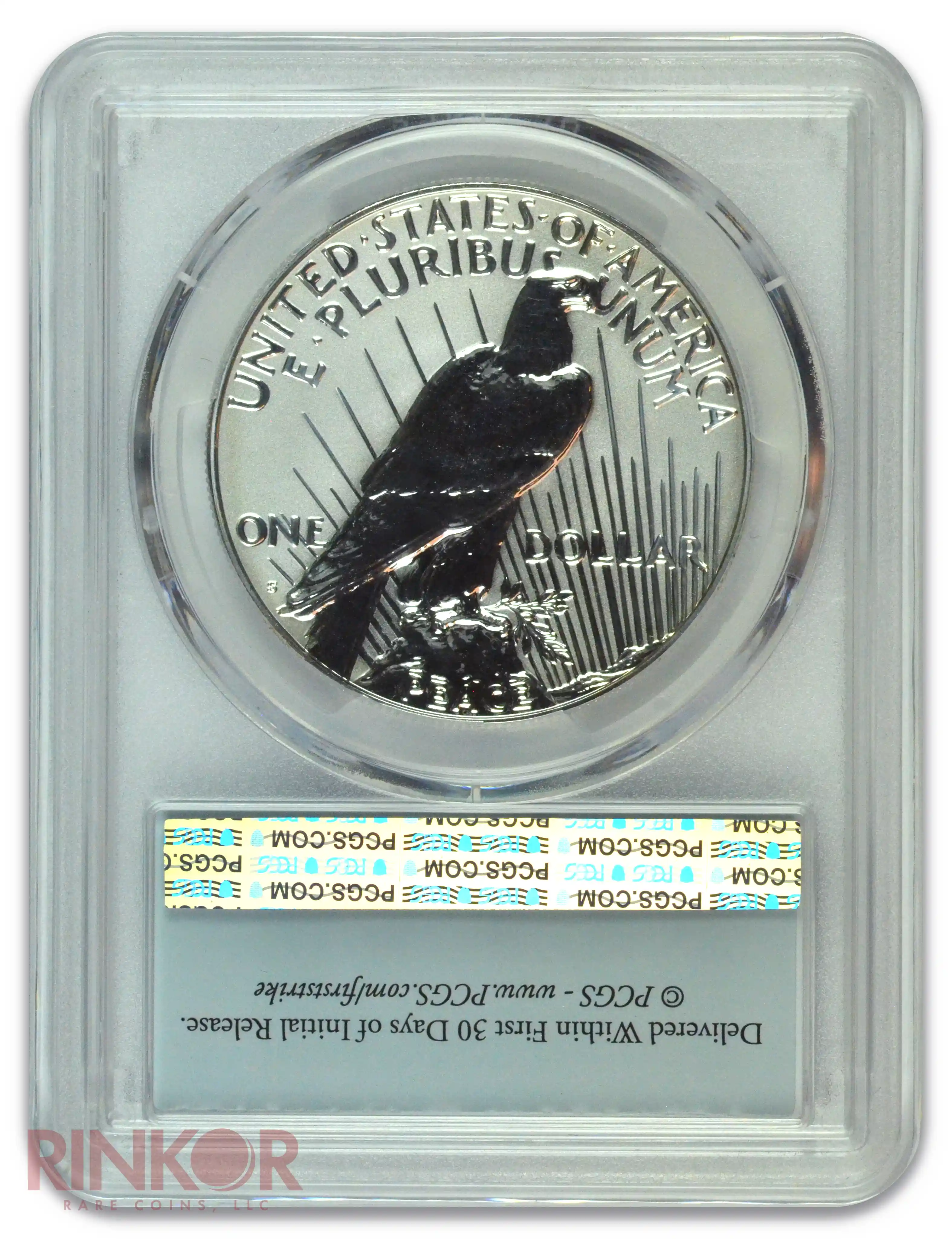 2024-S $1 Reverse Proof Peace Dollar First Strike PCGS PR 70