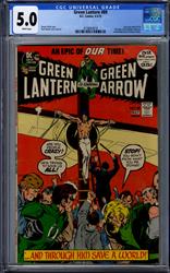 Green Lantern #89 CGC 5.0 5.0