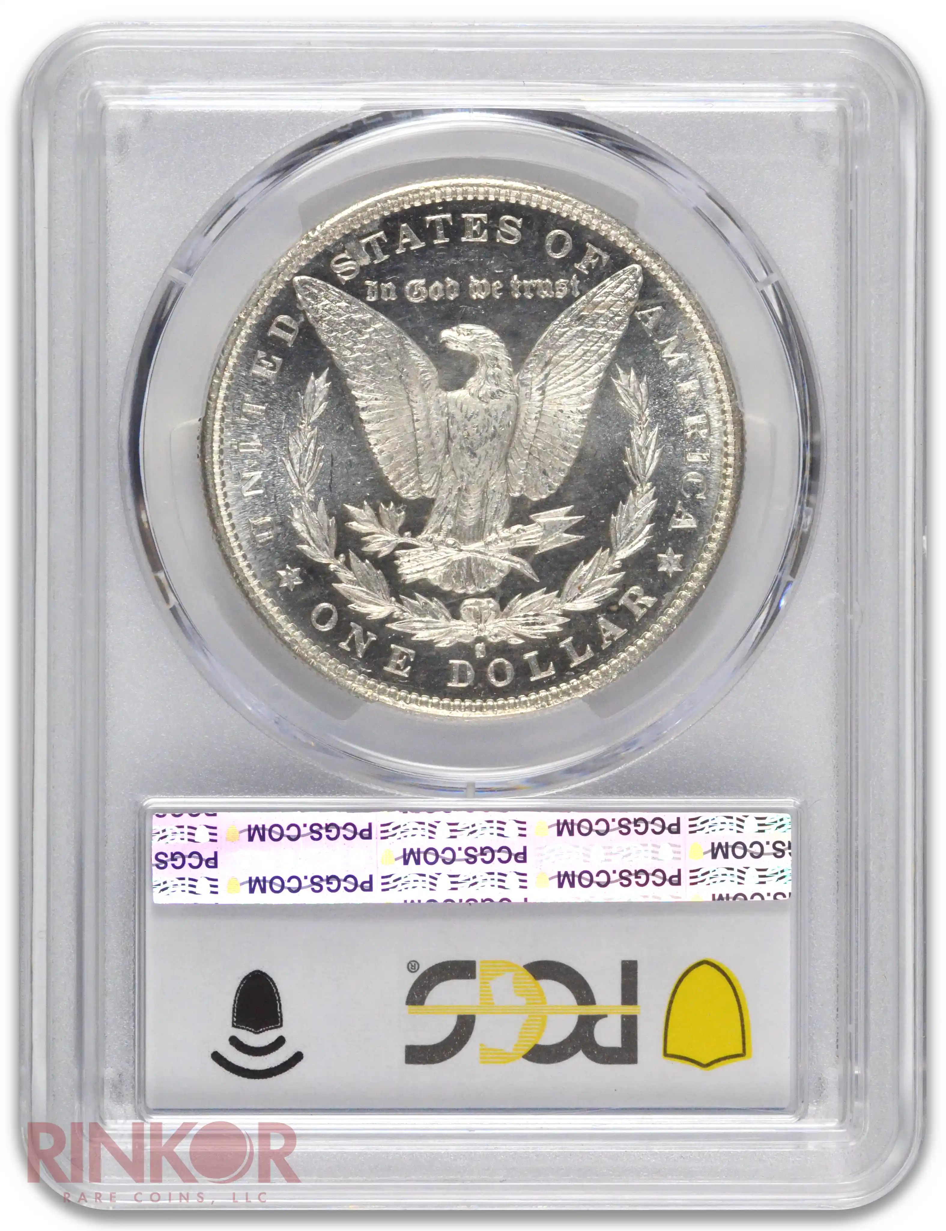 1886-S $1 PCGS MS 63 PL