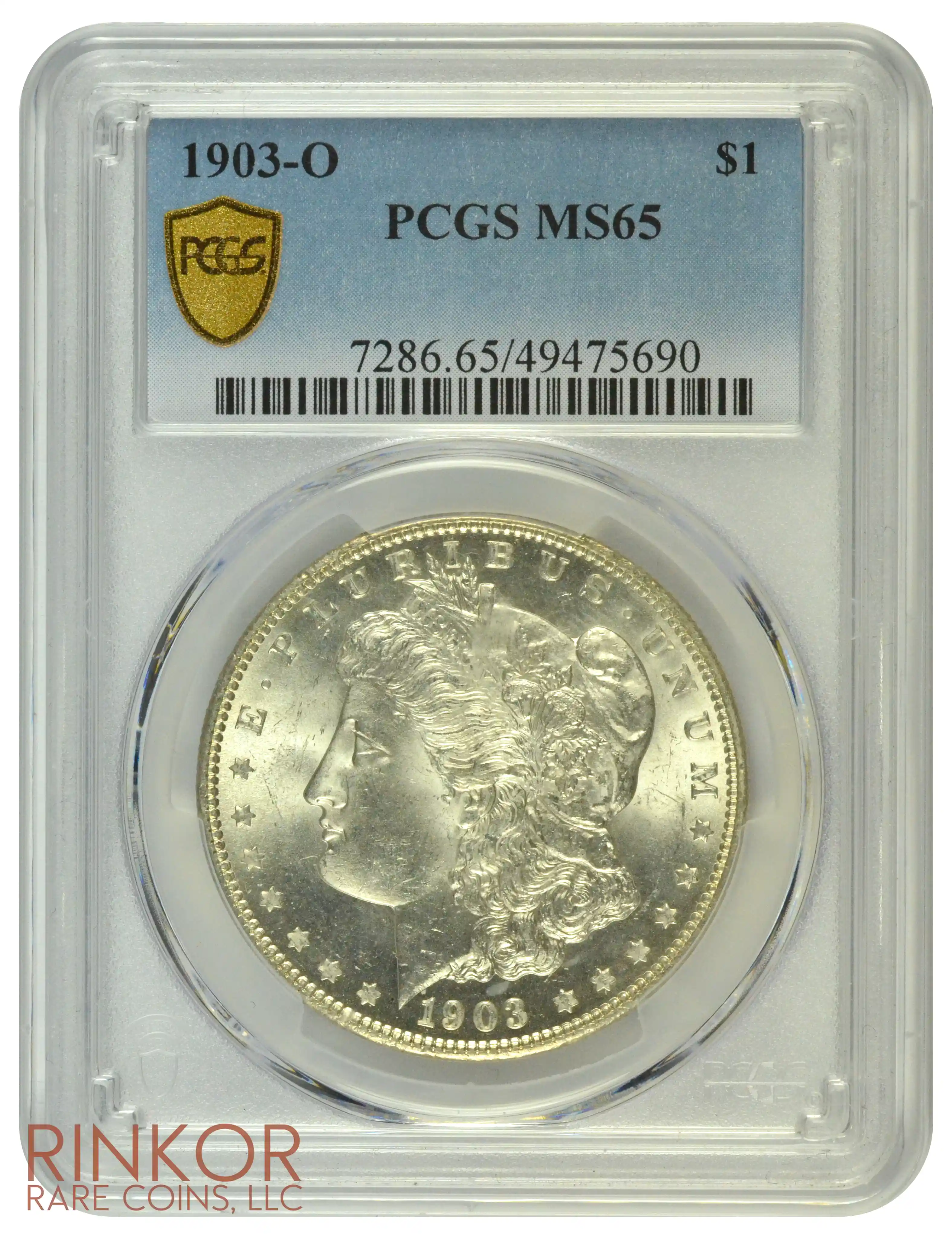 1903-O $1 PCGS MS 65