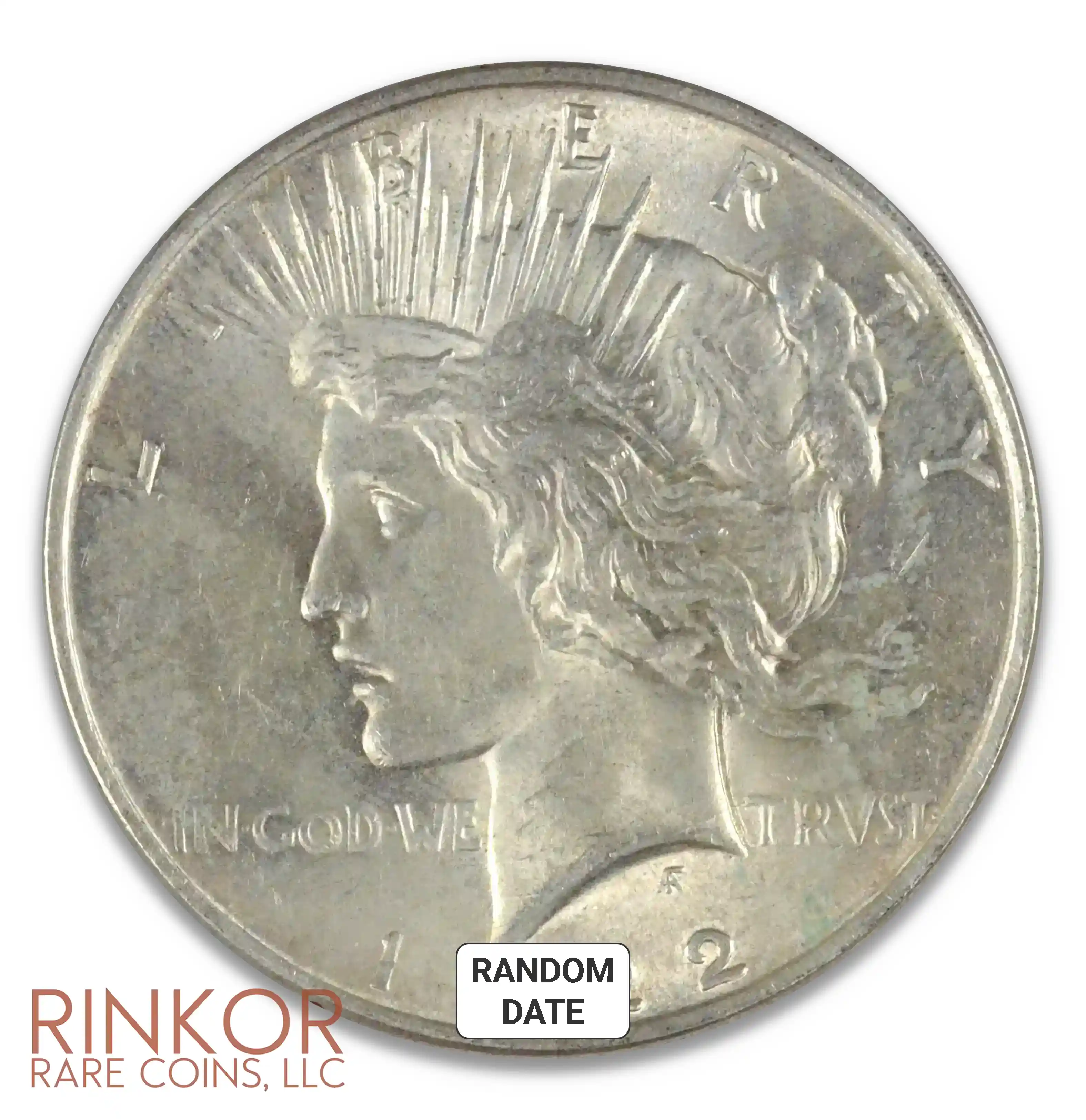 1922-1925 Peace Silver Dollar About Uncirculated