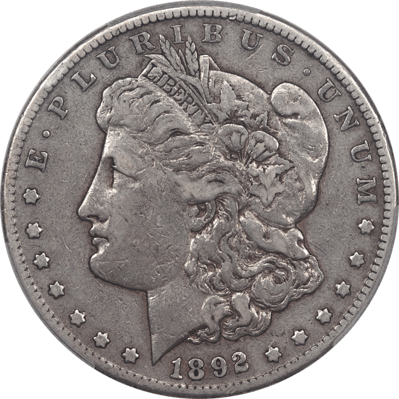 1892-CC Morgan Silver Dollar $1 PCGS XF40 Better Date Carson City Dollar
