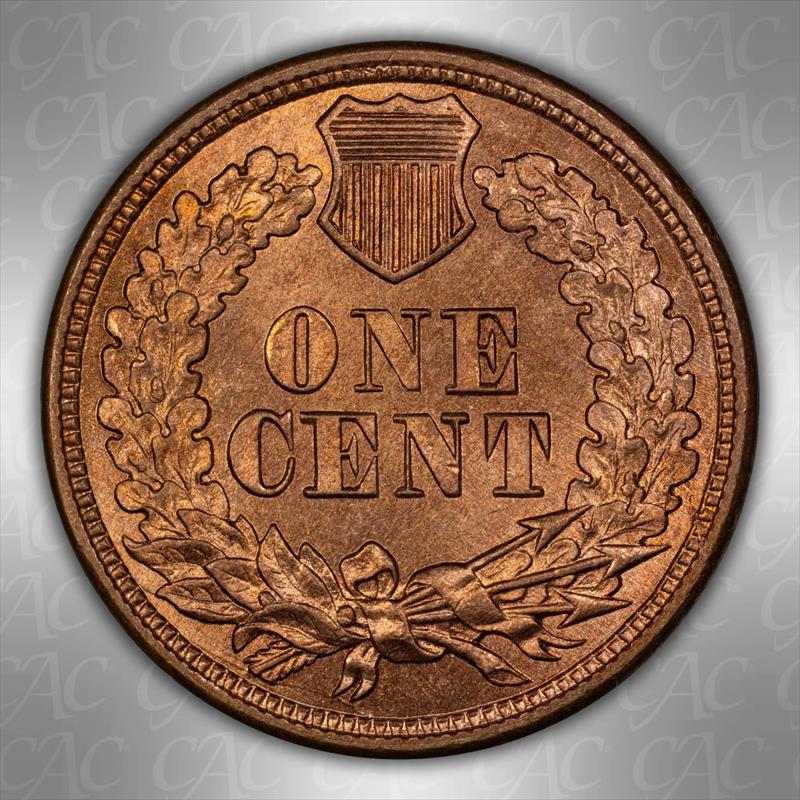 1862 1C CACG MS 66 