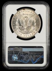 1887 O $1 NGC MS61
