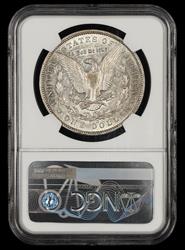 1896 O $1 NGC AU53