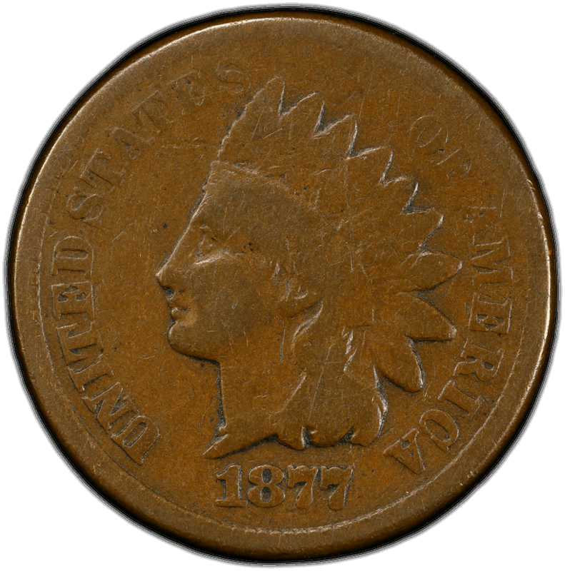 1877 1C PCGS G 06 CAC