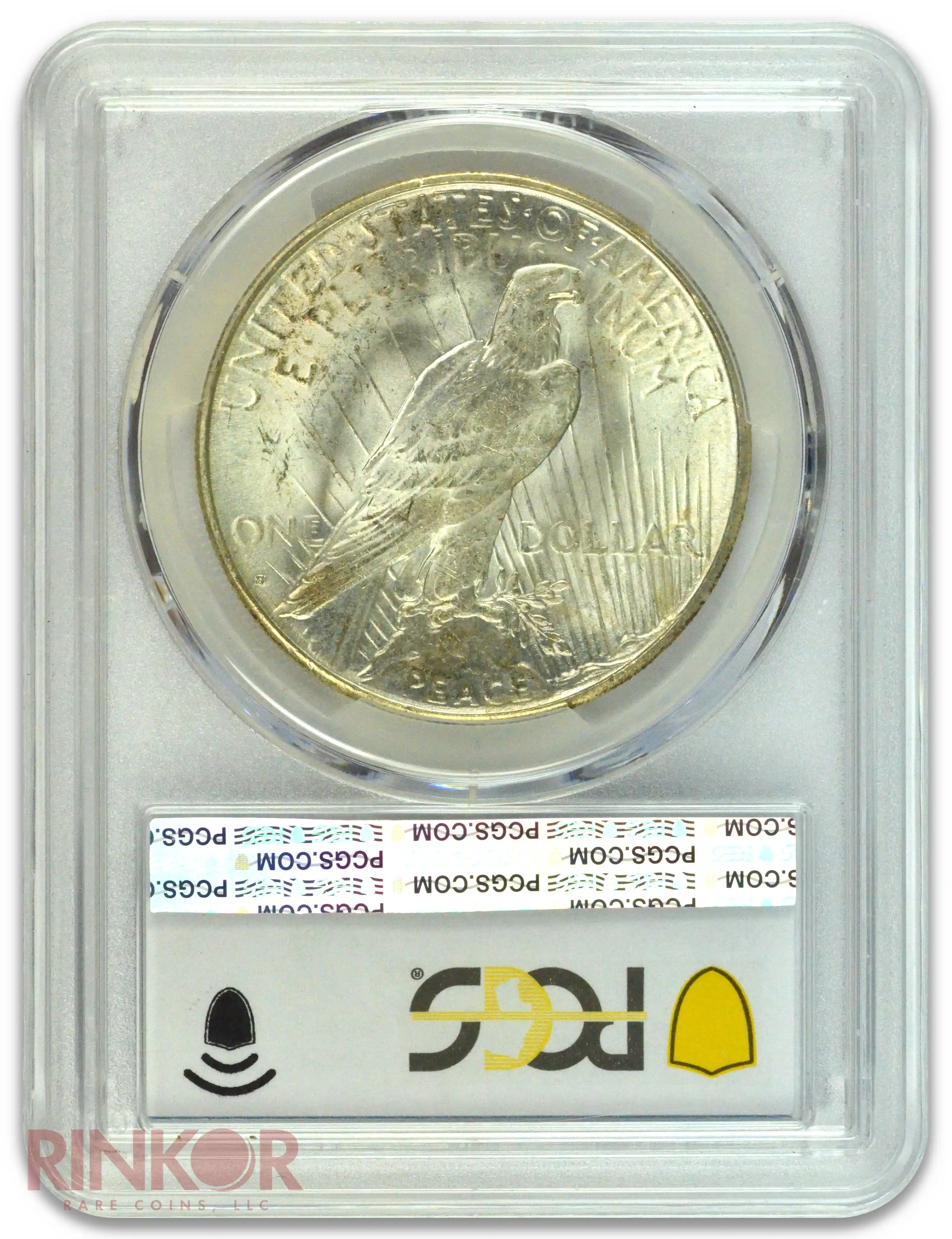 1927-S $1 Peace Dollar PCGS MS 63