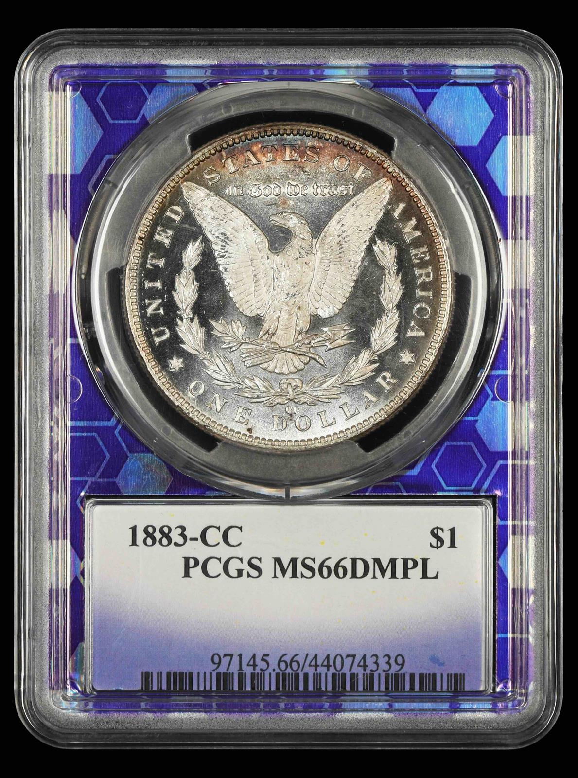 1883-CC $1  PCGS MS 66 DMPL