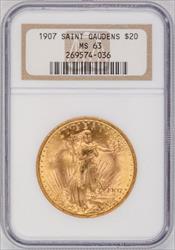 1907  Saint St. Gaudens $20 