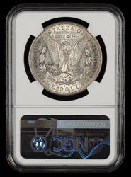 1886 S $1 NGC AU-50