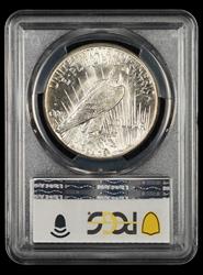 1922 S $1 NGC  MS 62