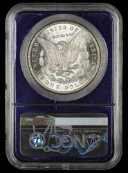 1892 O $1 NGC MS 63