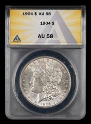 1904 $1 ANACS AU58