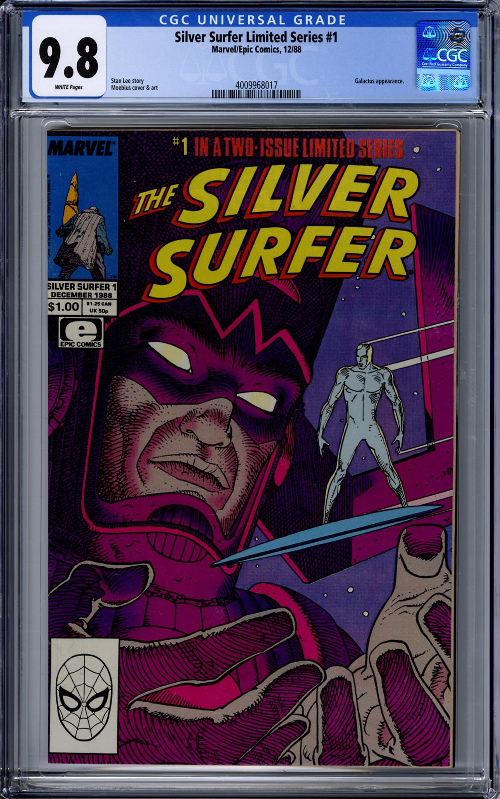 Silver Surfer Limited Series 1 (Marvel, 1988) 
