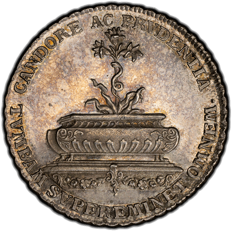1751-hamburg-silver-bürgermeisterpfennig-medal-martin-lucas-schele-pcgs-ms62