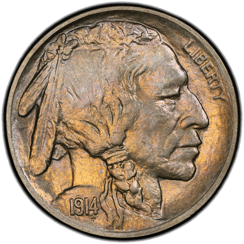 1914-S 5C PCGS MS65 