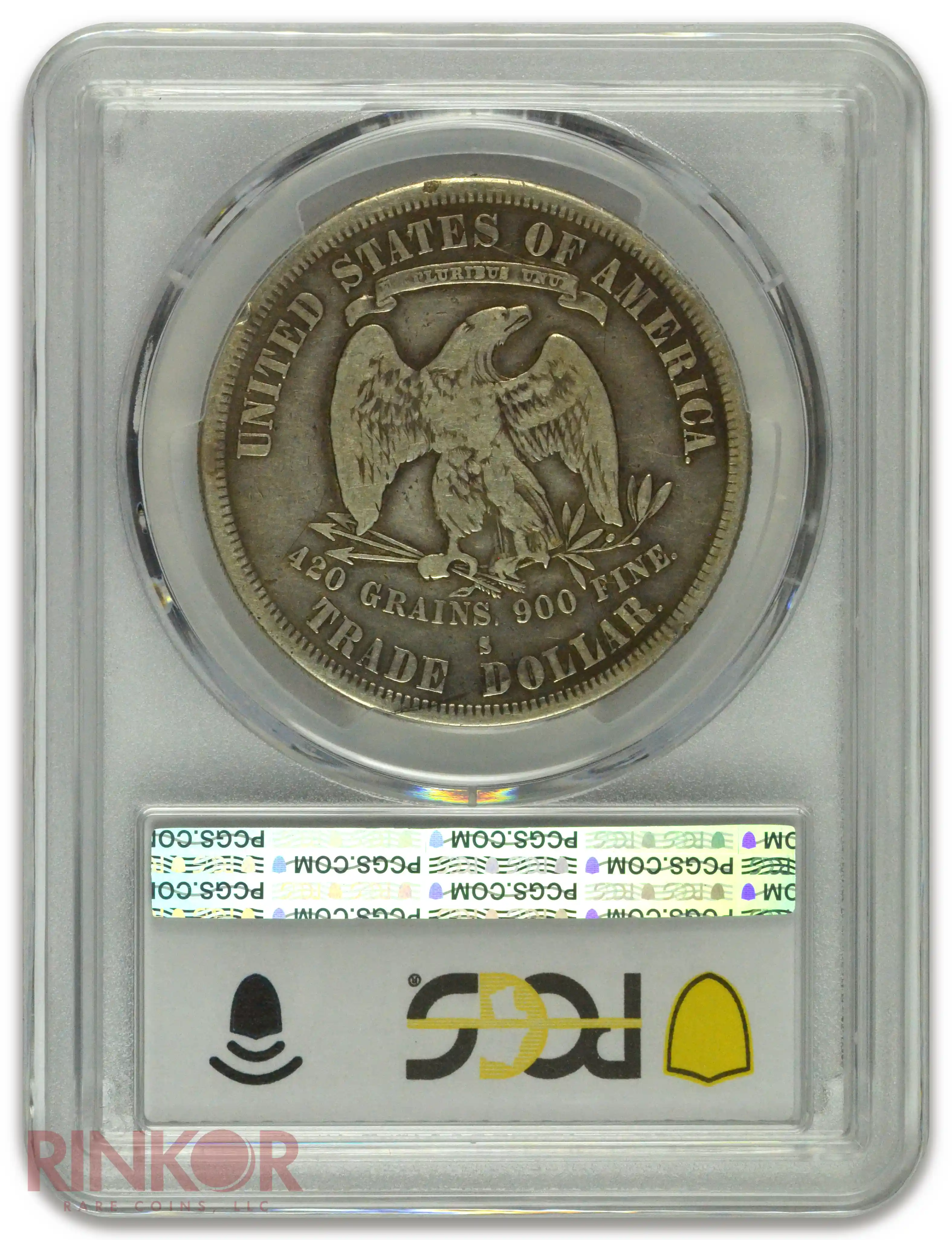 1878-S $1 Trade Dollar PCGS F-12