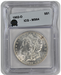 1902-O Morgan ICG MS 64
