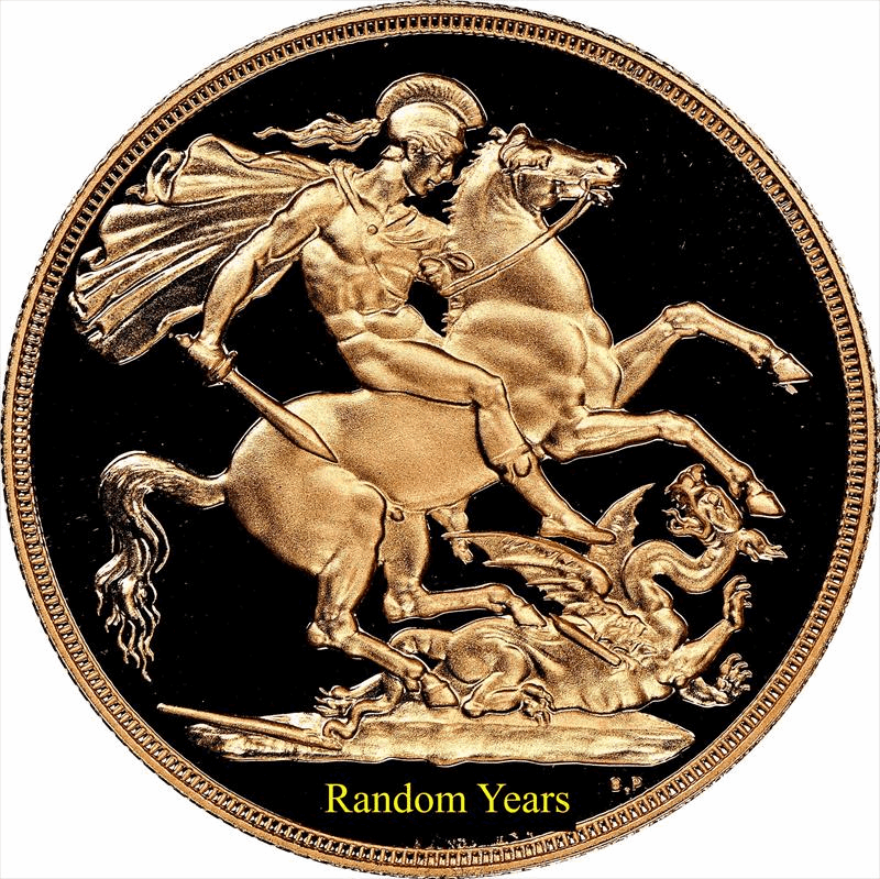 Gold Double Sovereign (.4694 ozt AGW) 
