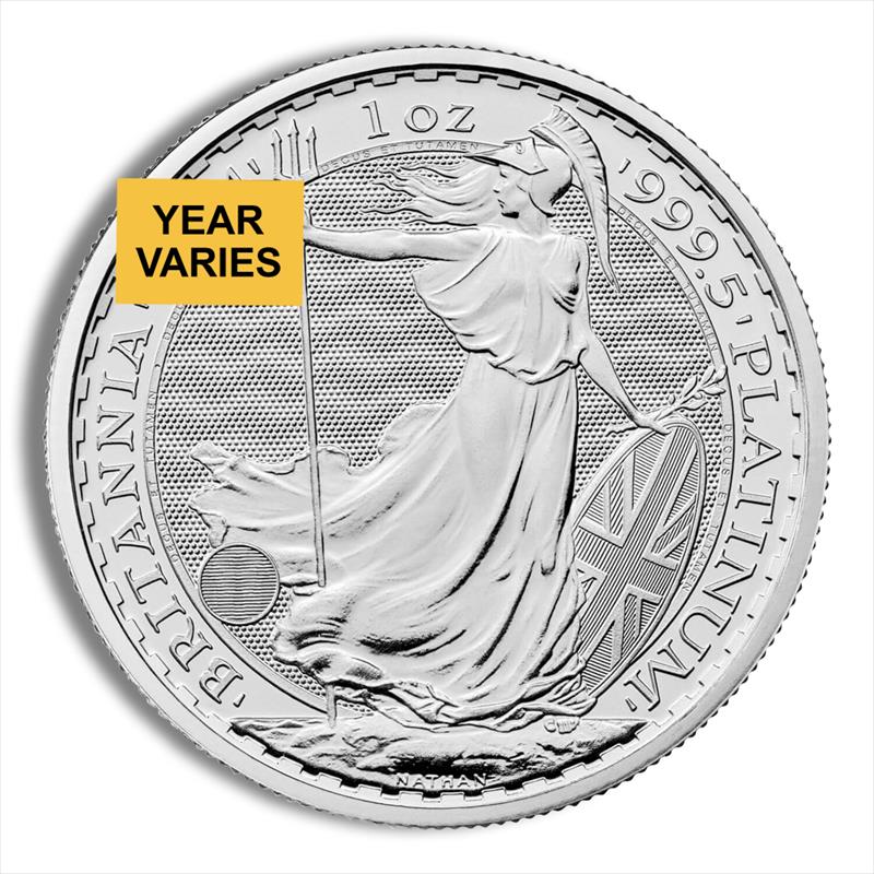 Platinum Britannia - 1 oz (Year Varies)