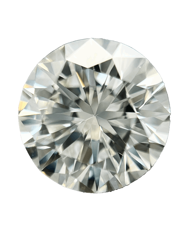 GIA Certified 4.02ct Round Brilliant Loose Diamond - H color, VVS2 clarity GIA CERT 1226619843