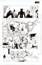 X-Men #168, Page 13 Artist:  Salvador  Larroca (Penciller) Media Type: Pen and Ink Art Type: Interior Page 