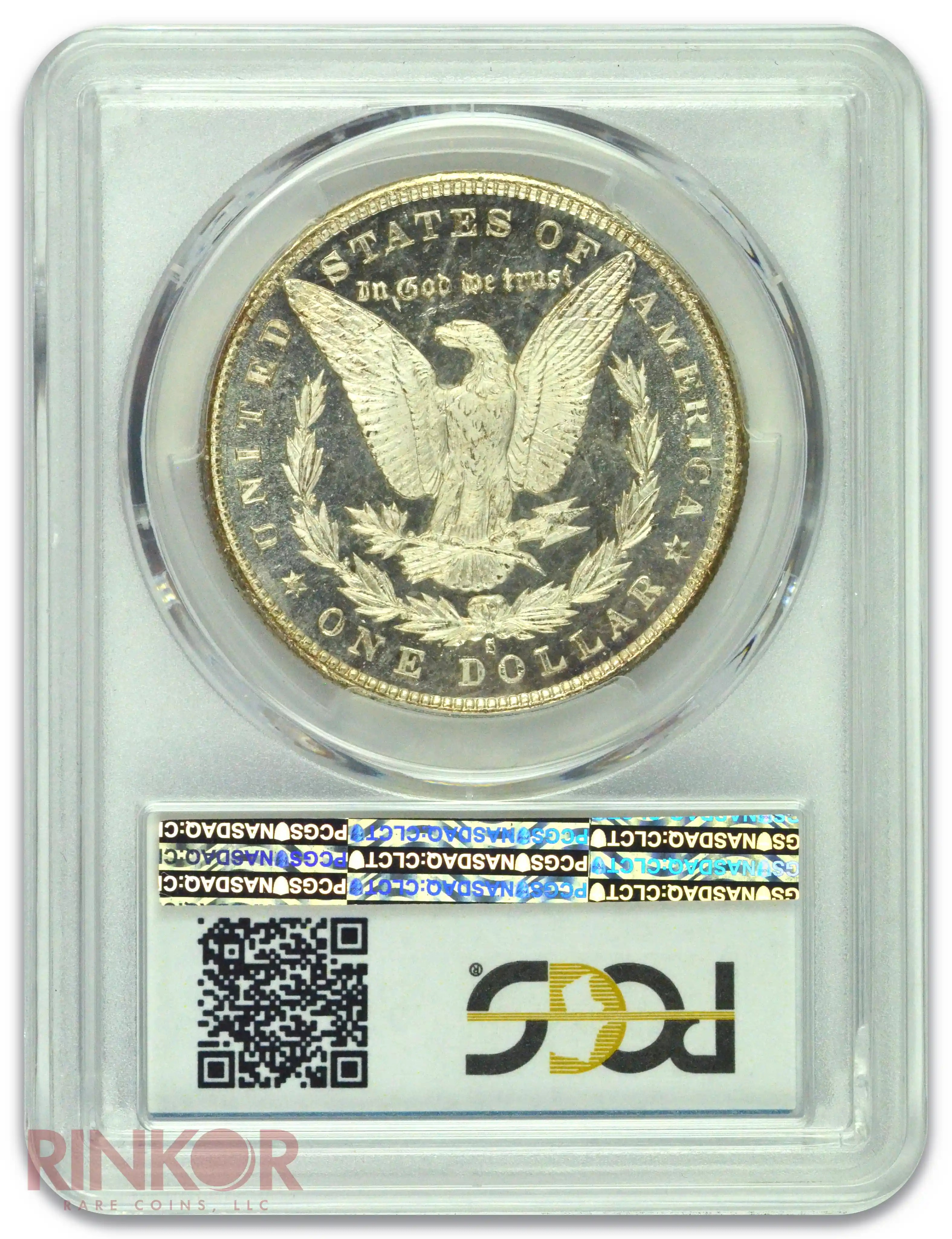 1880/9-S $1 Morgan Dollar PCGS MS 65 DMPL