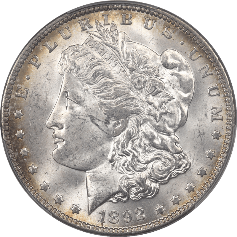 1892-O Morgan Silver Dollar $1 PCGS MS63 