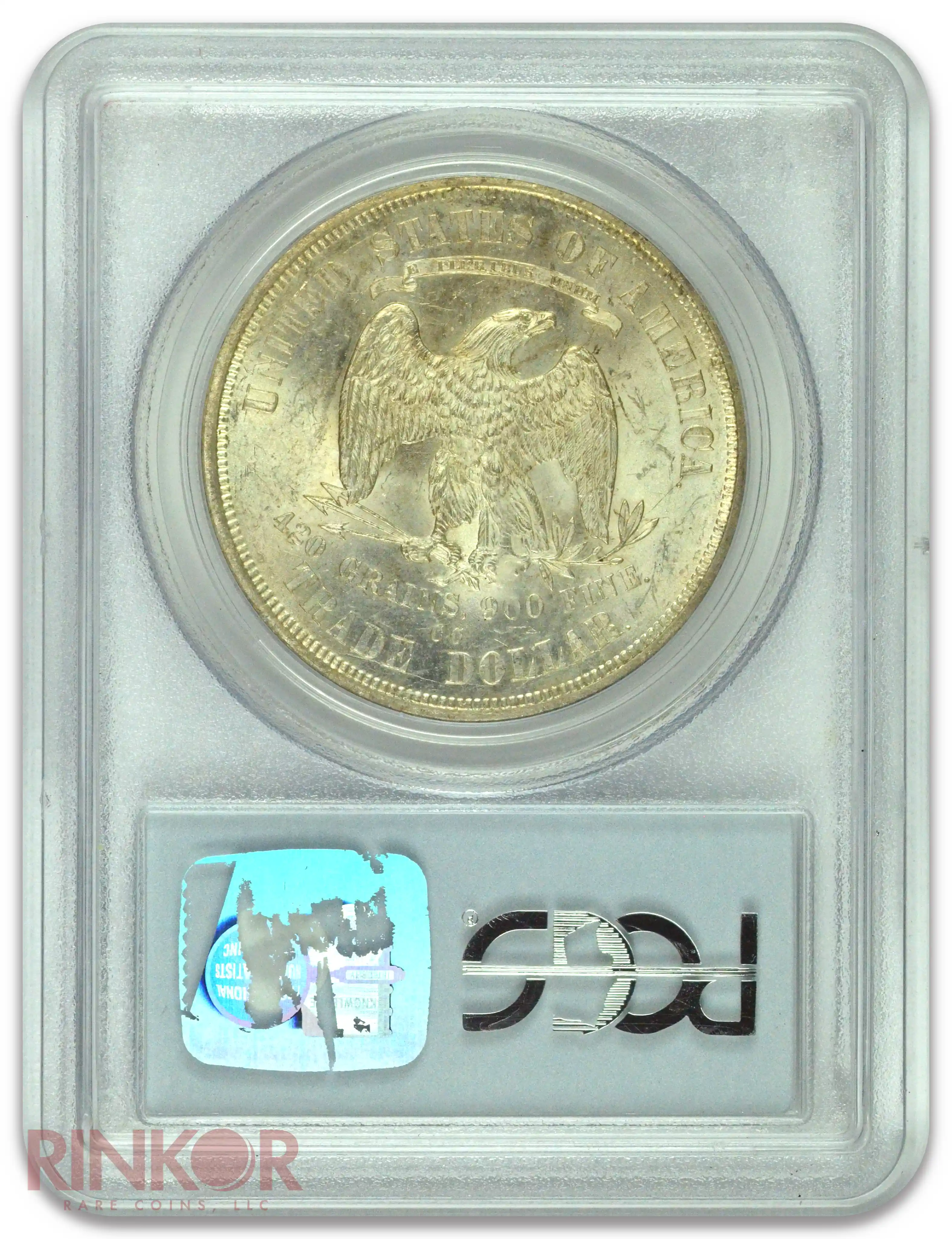 1874-CC $1 Trade Dollar PCGS MS 62 CAC