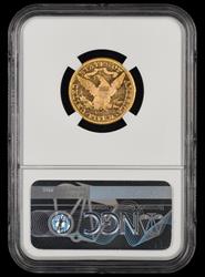 1881 $5 Gold NGC  MS 61PL