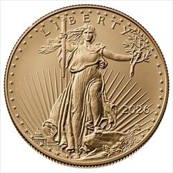 2026 1 oz Gold Eagle - BU image 1
