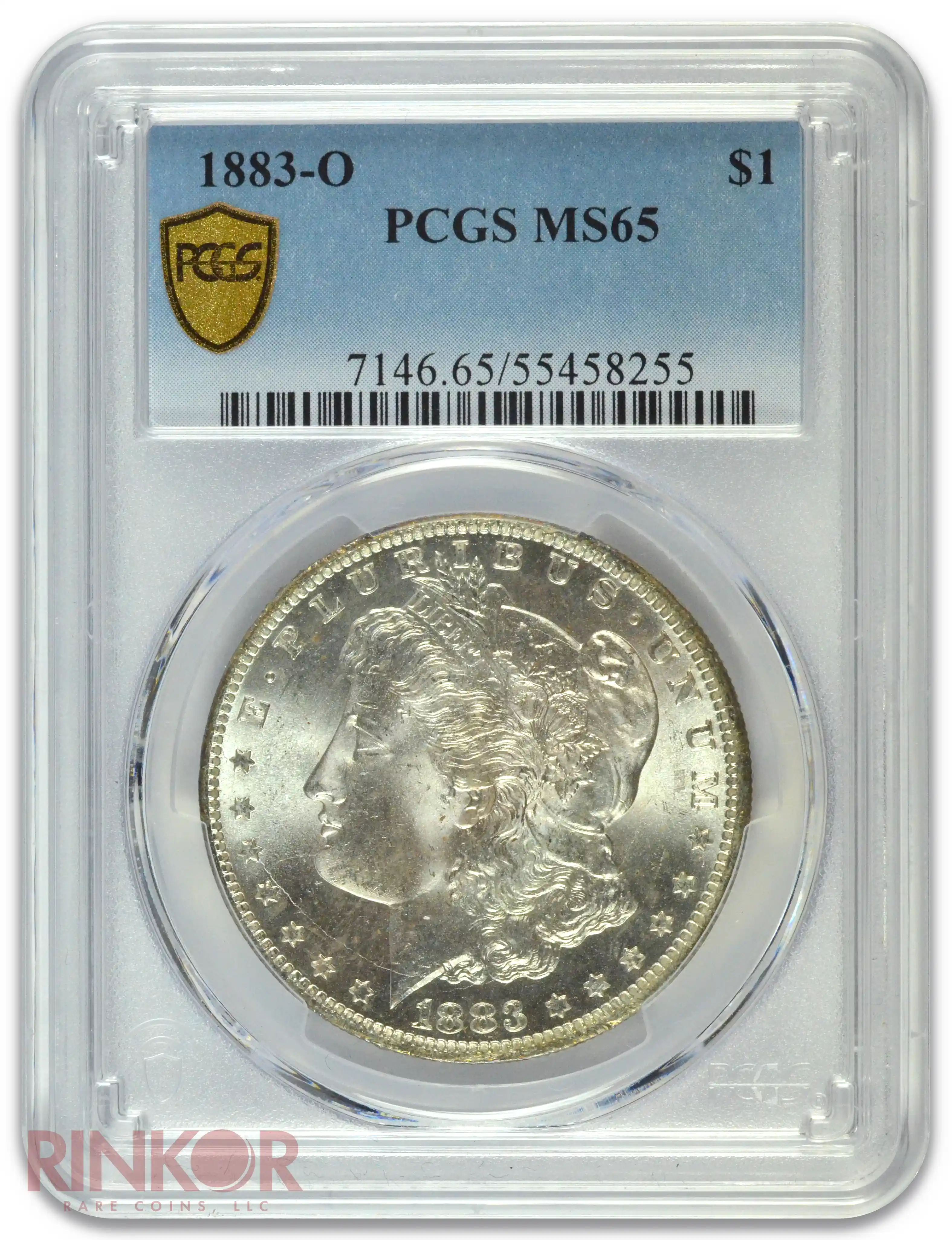 1883-O $1 PCGS MS 65