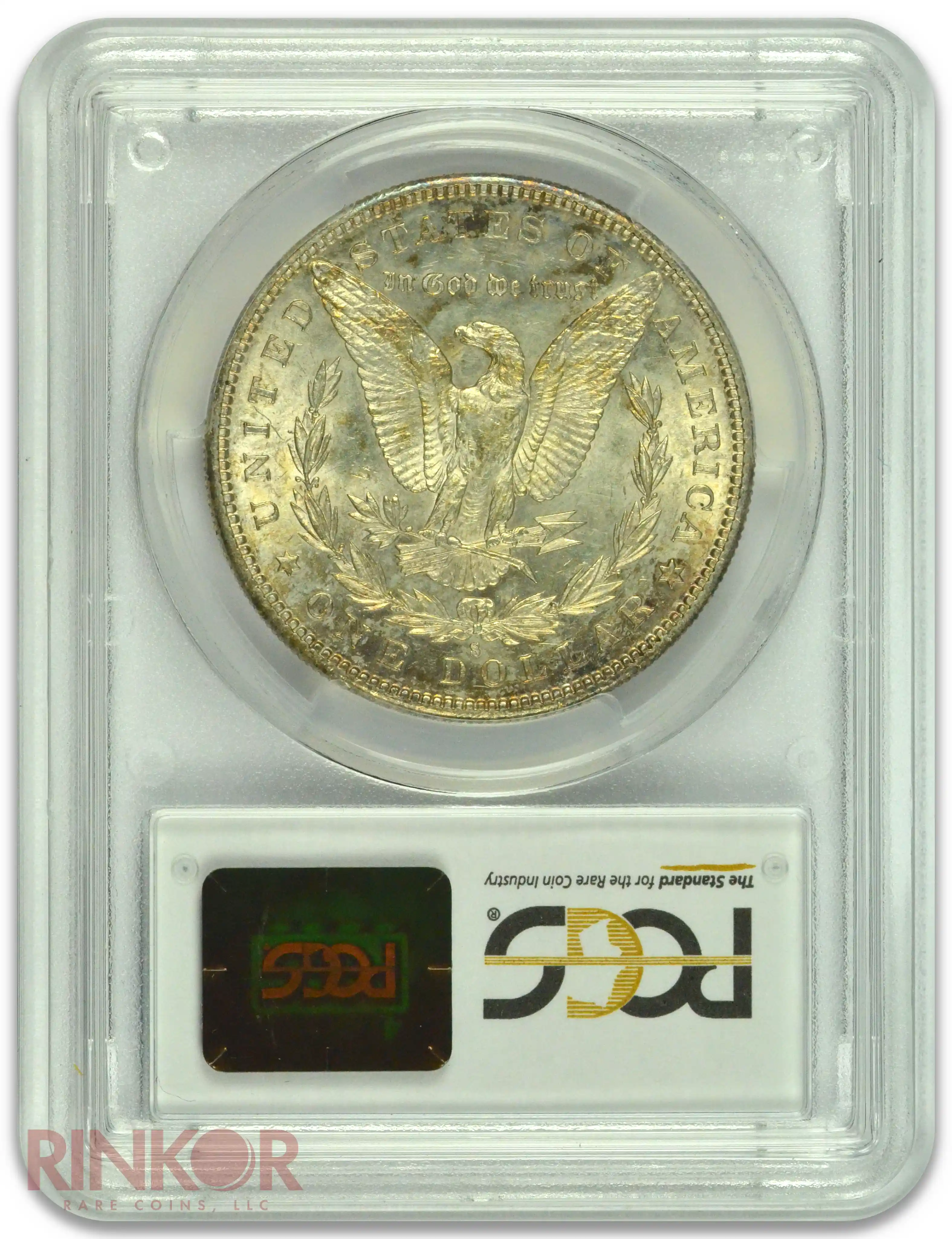 1886-S $1 Morgan Dollar PCGS AU-58
