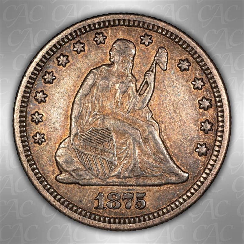 1875-CC 25C  CACG XF 45 