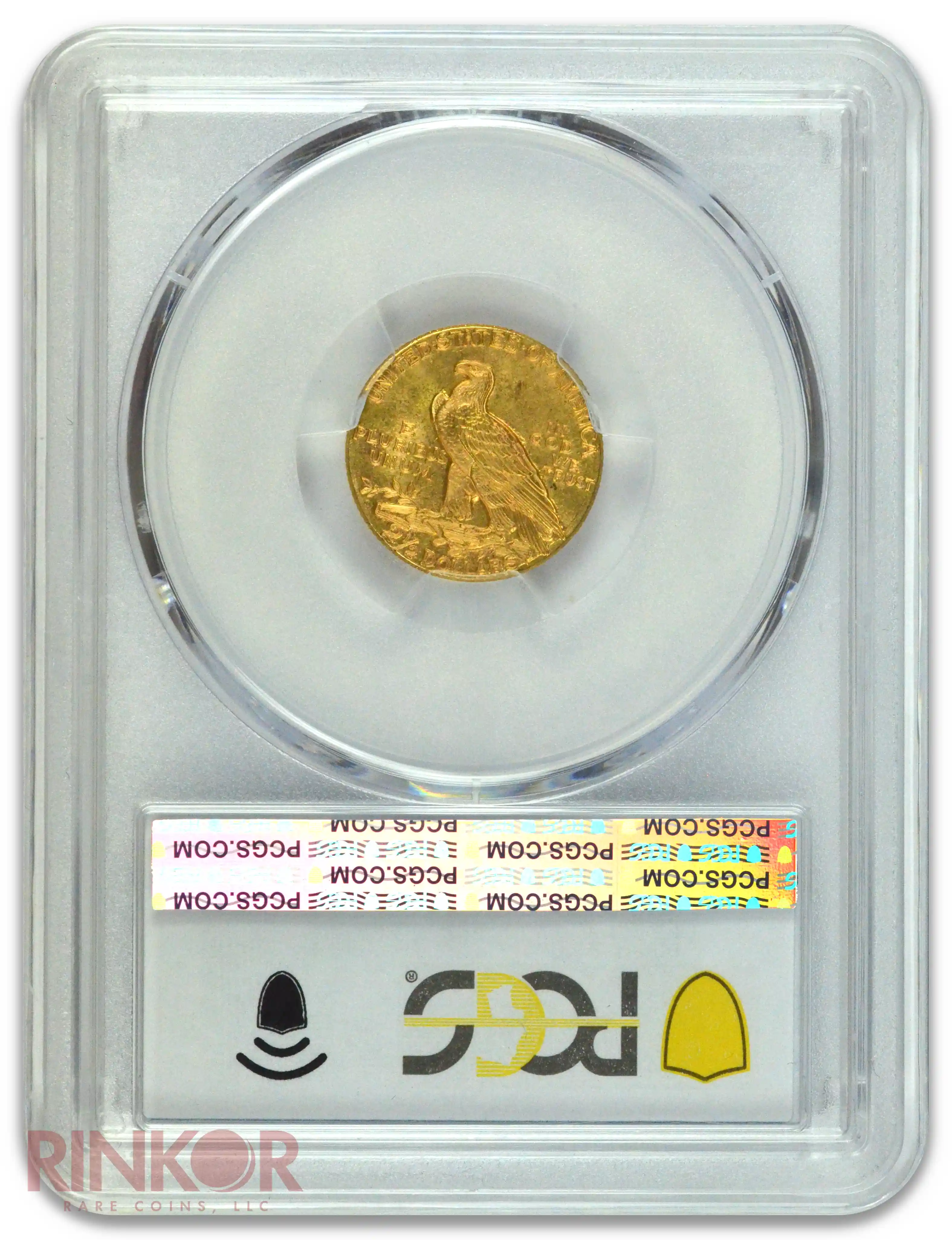 1925-D $2.50 Indian Head PCGS MS 64