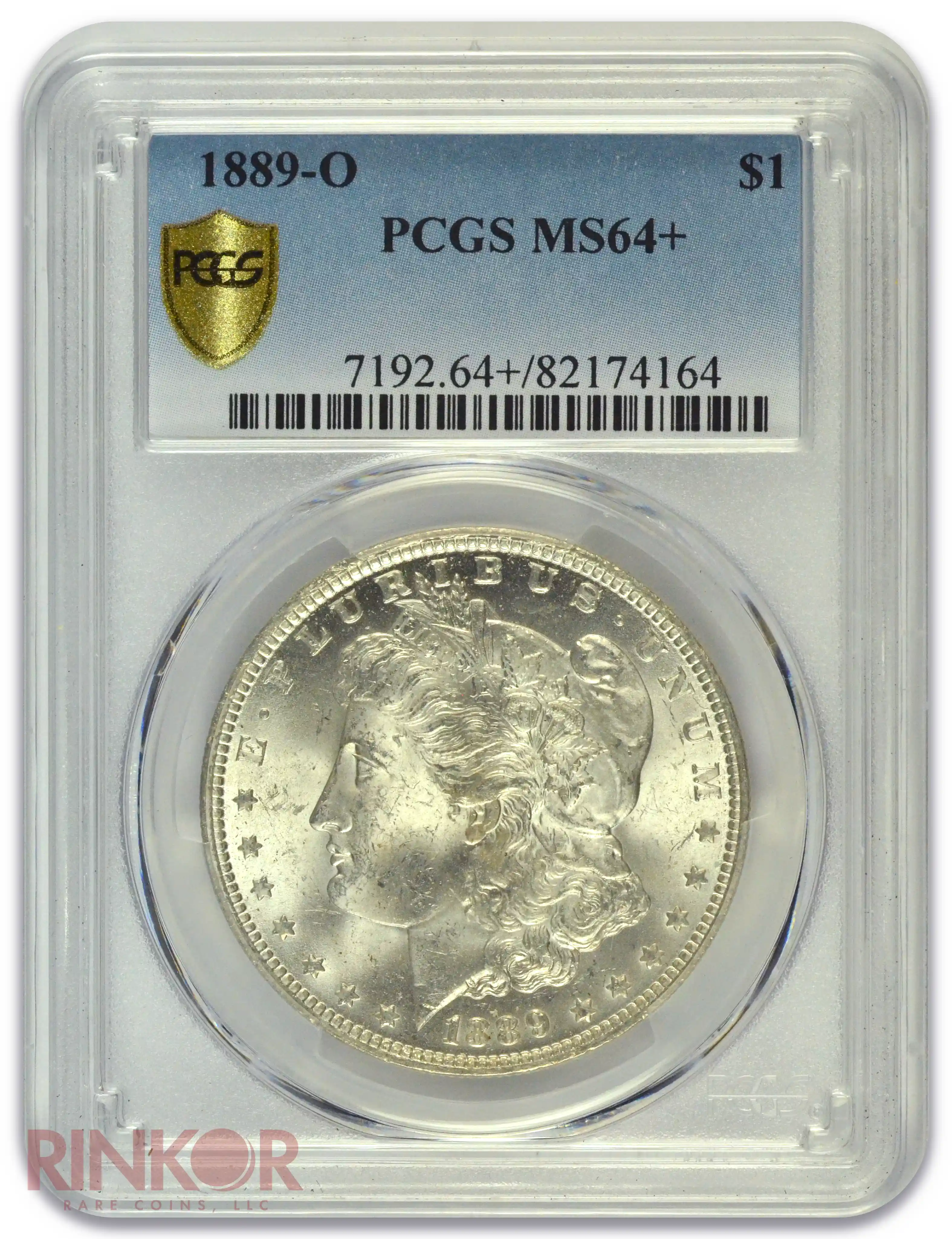 1889-O $1 PCGS MS 64+