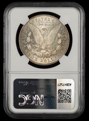 1879 S Rev Of 78 VAM 39 Top-100 $1 Bill Fivaz Signature Label NGC AU-58