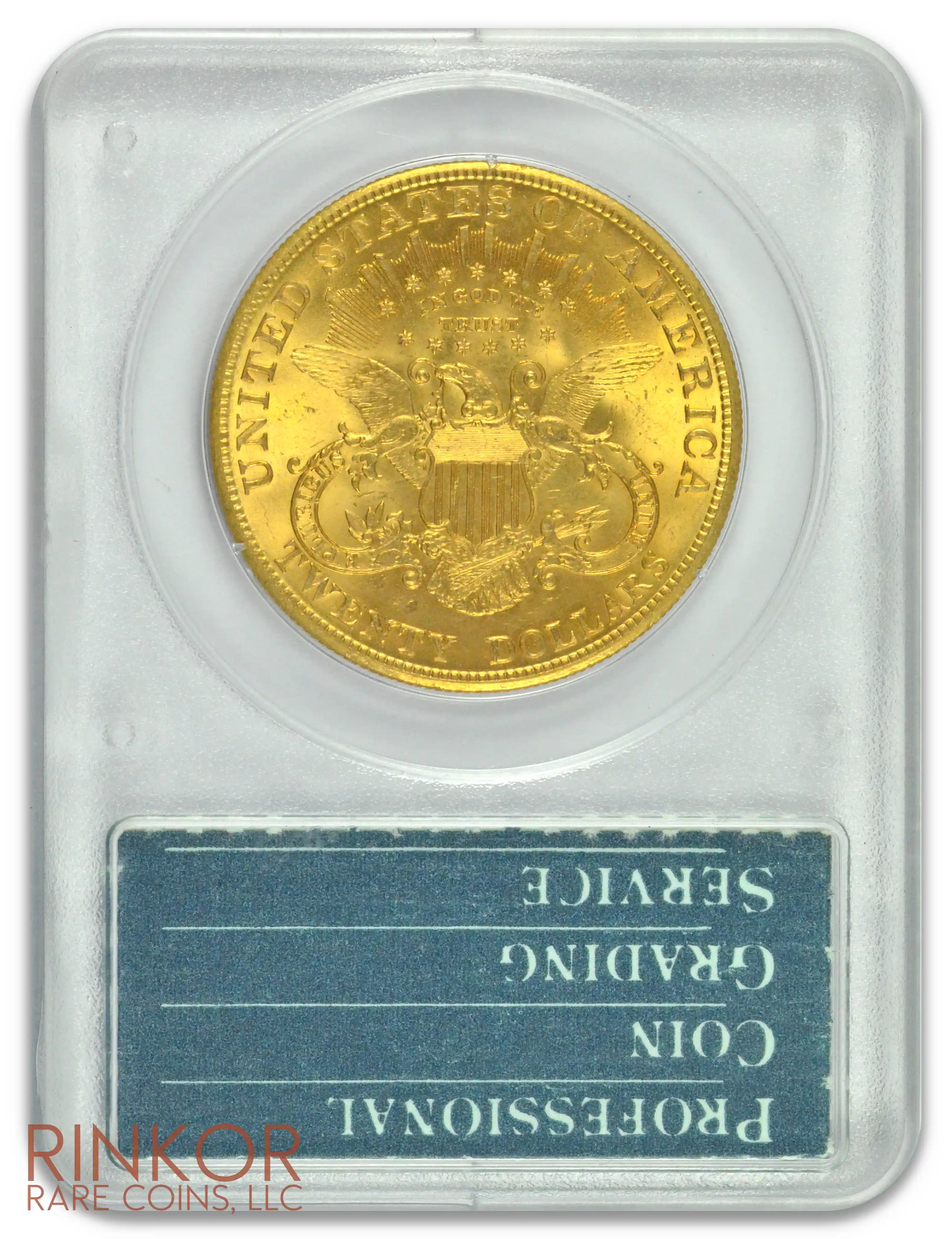 1904 Liberty $20 PCGS MS 62