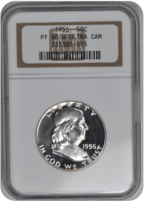 1955 Franklin Half Dollar NGC (99) PF 68