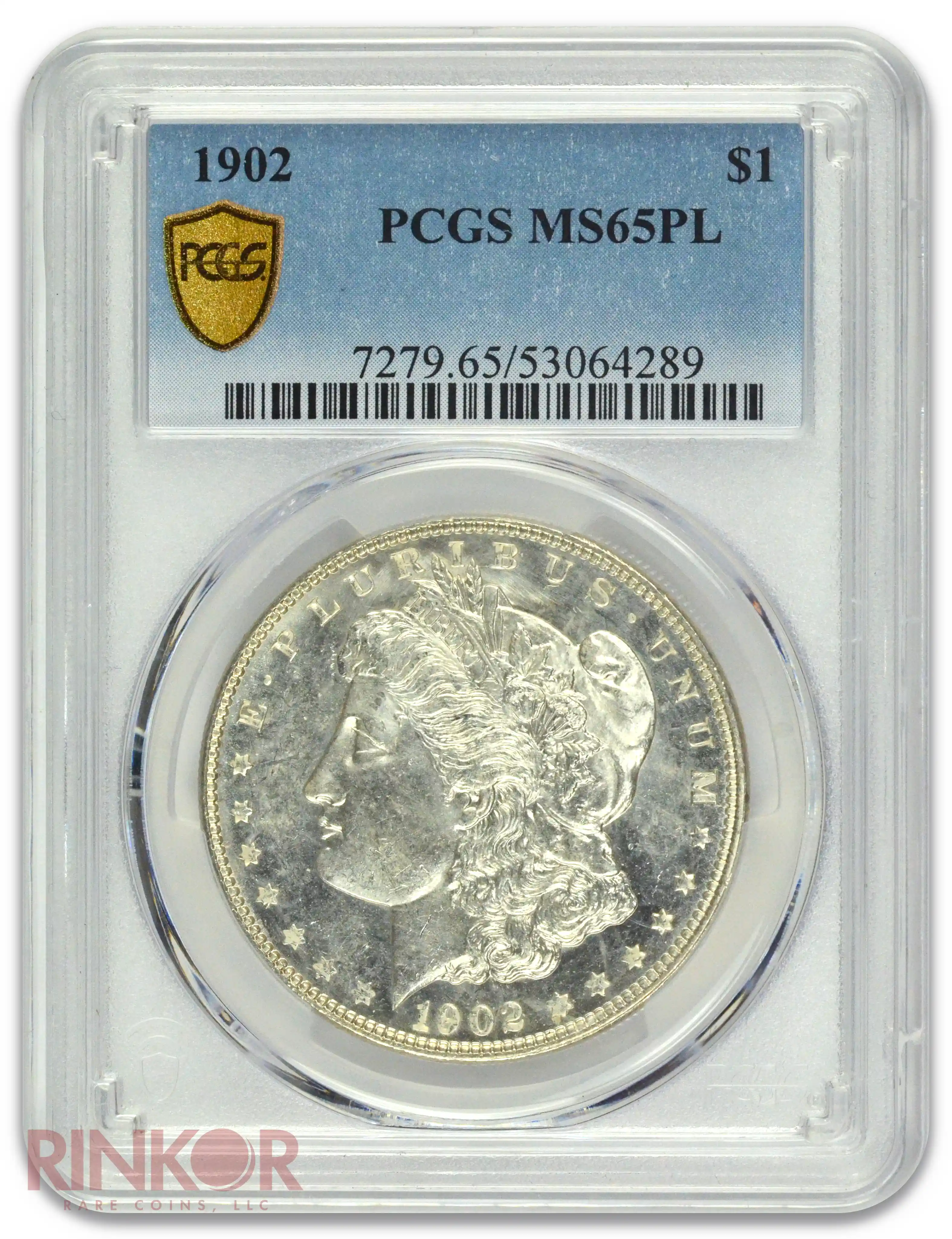1902 $1 Morgan Dollar PCGS MS 65 PL
