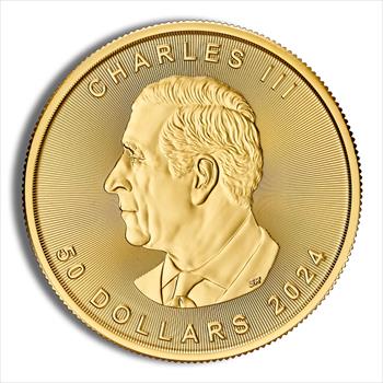 2024 1 oz Gold Maple Leaf image 2