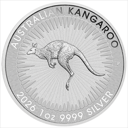 2026 1 oz Australian Kangaroo Silver Coin image 1