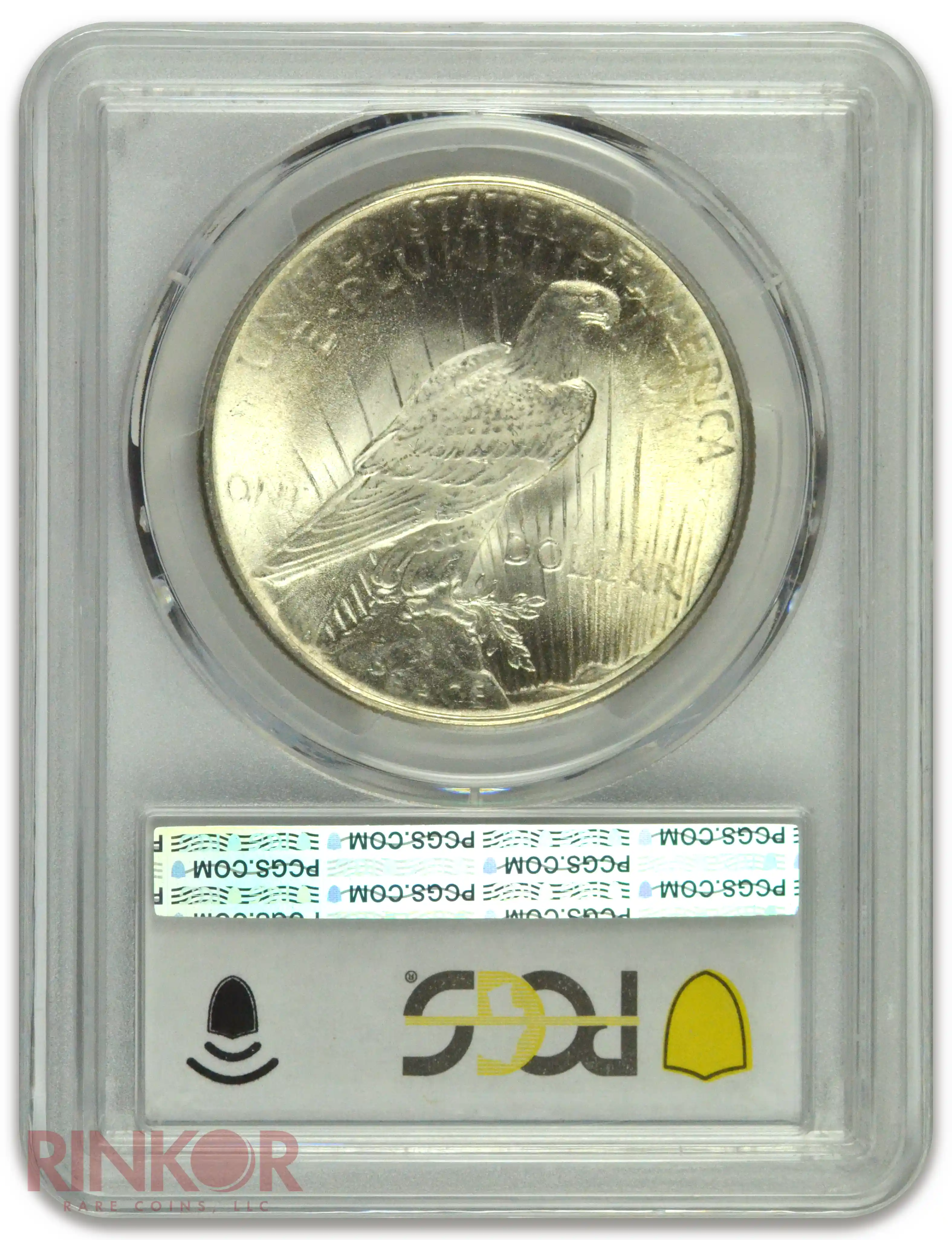 1924 $1 Peace Dollar PCGS MS 67