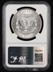 1891 O $1 NGC AU58 AU58