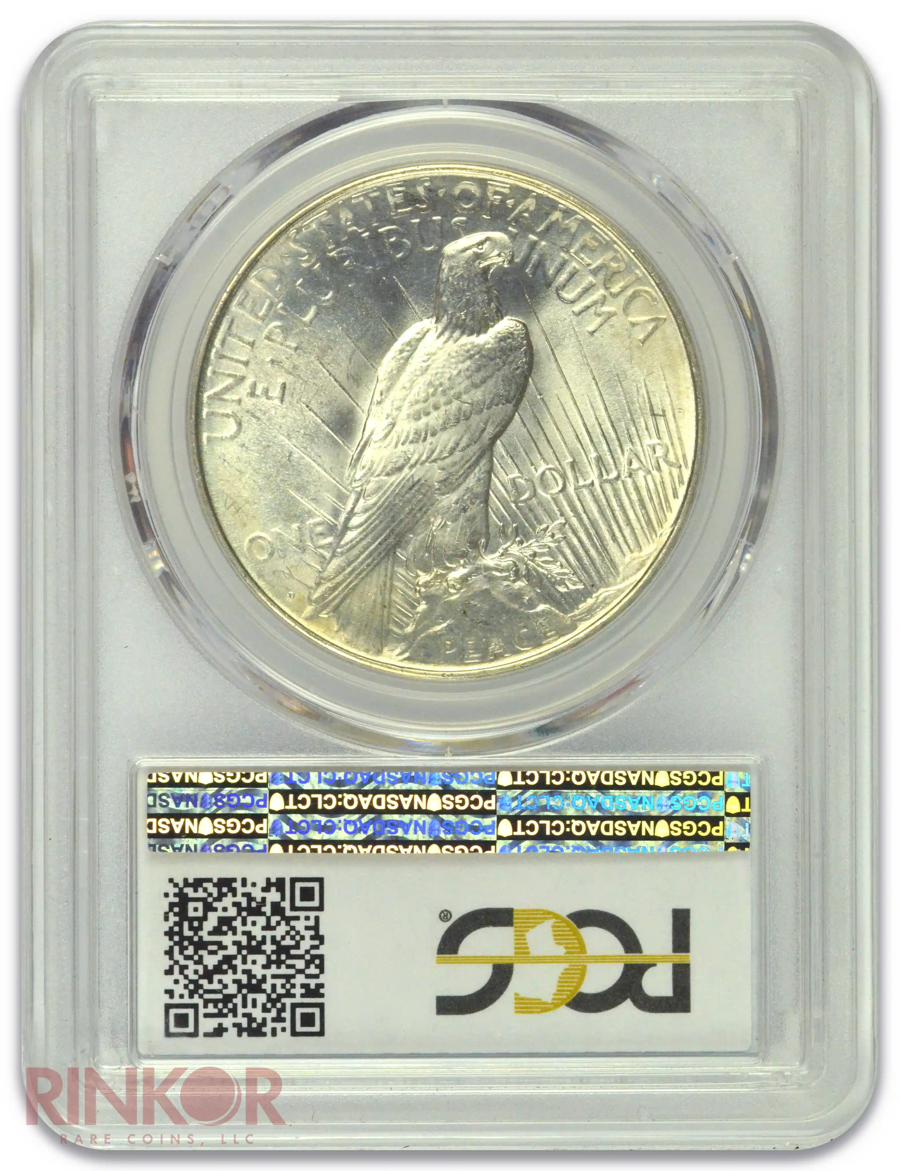 1926-D $1 Peace Dollar PCGS MS 65 CAC