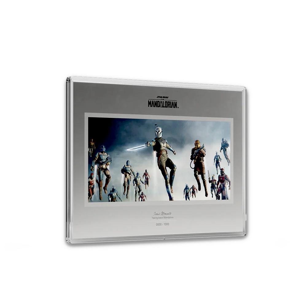 2026 Niue Star Wars Legends of Mandalore Taking Back Mandalore 1oz Silver Foil 