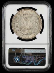 1893 $1 VAM 4 DDO Stars Top 100 Bill Fivaz Signature Label NGC XF-45